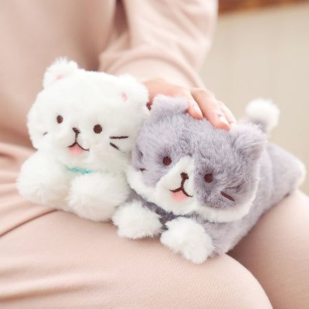 ふくふくにゃんこ ごろにゃんぬいぐるみ(ハッチ・しろたま)